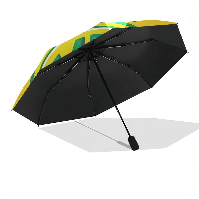 Mirassol FC, Sao Paulo- Automatic Opening and Closing, 8-rib Structure Portable Umbrella, Suitable for Men and Women in All Seasons - Perfec