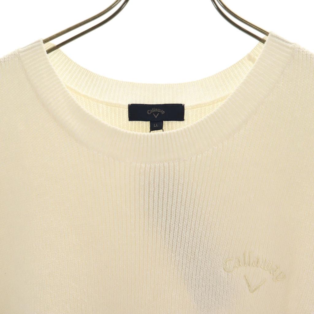 Unused Callaway Golf Knit Vest LL White Tagged Women Used