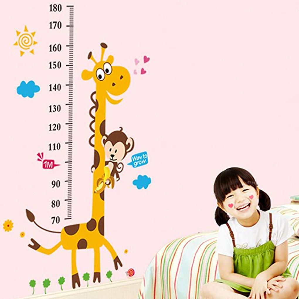 Removable Cartoon Giraffe Wallpaper Self Mural Decal