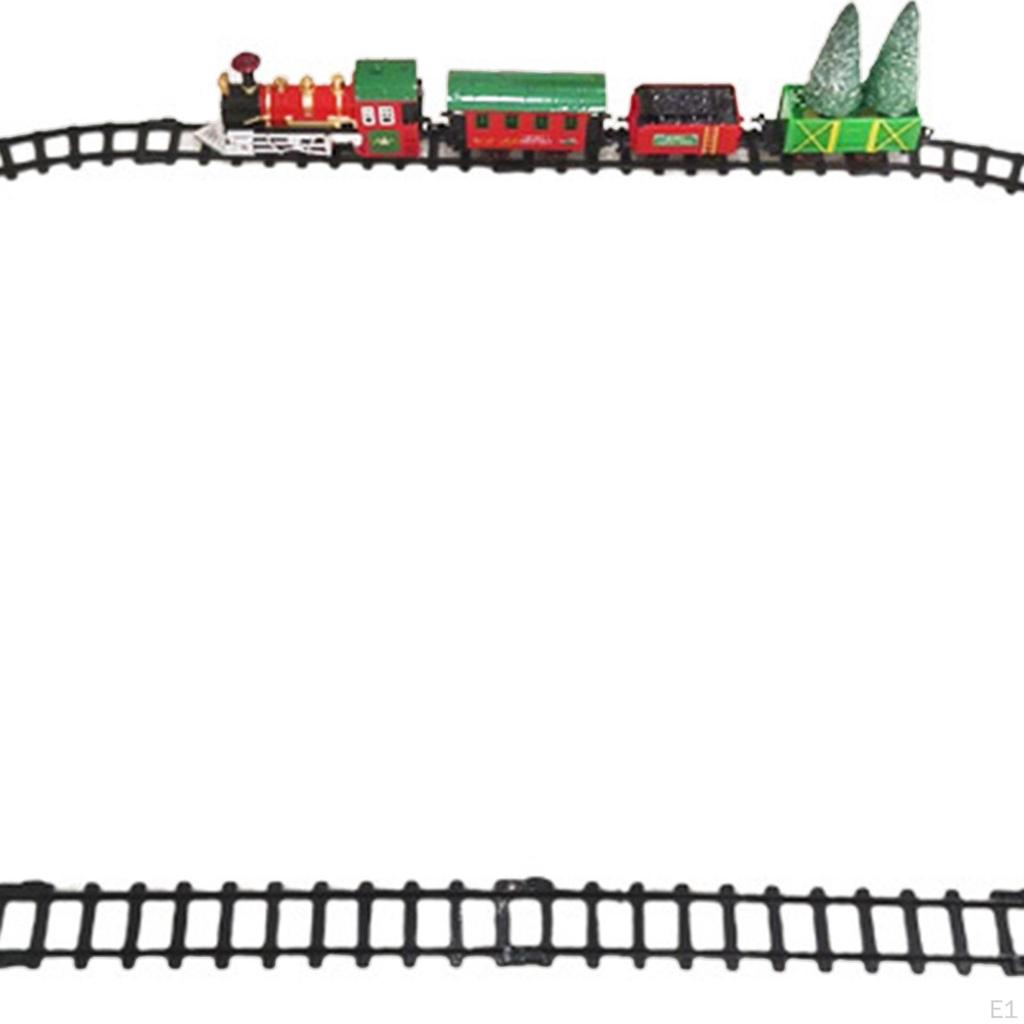 Electric Train Toy, Set, Kid Toy Puzzle Toys, Christmas Railway Track Set for