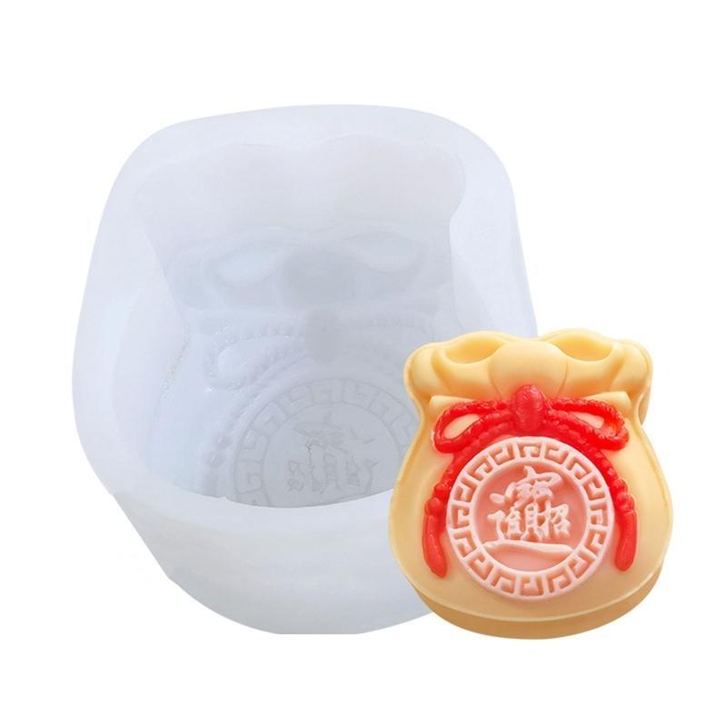 Cartoon Silicone Mooncake Moulds Dessert Mould Kitchen Molds Mold