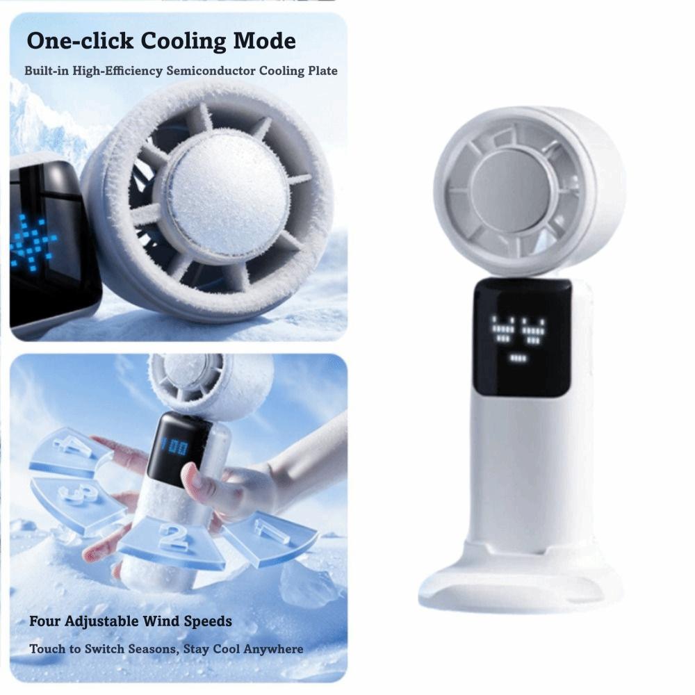 Portable Superconducting Refrigeration Fan Portable Personal Cooling Fan  Summer