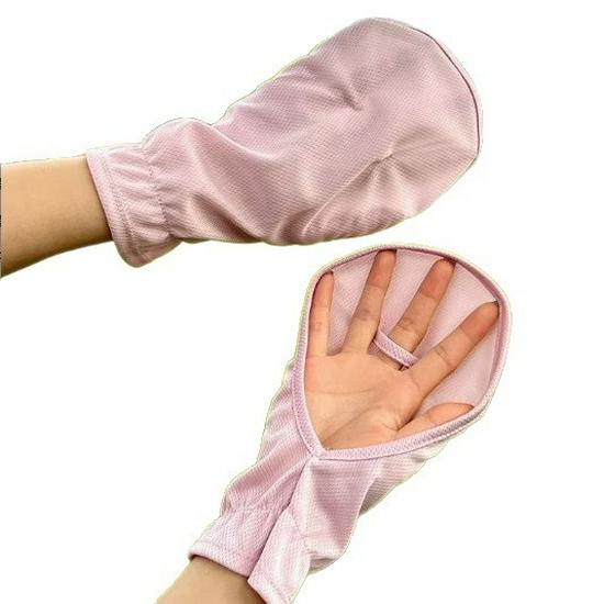 Sunscreen Women's Summer Driving Gloves - UV Protection, Short & Loose Fit