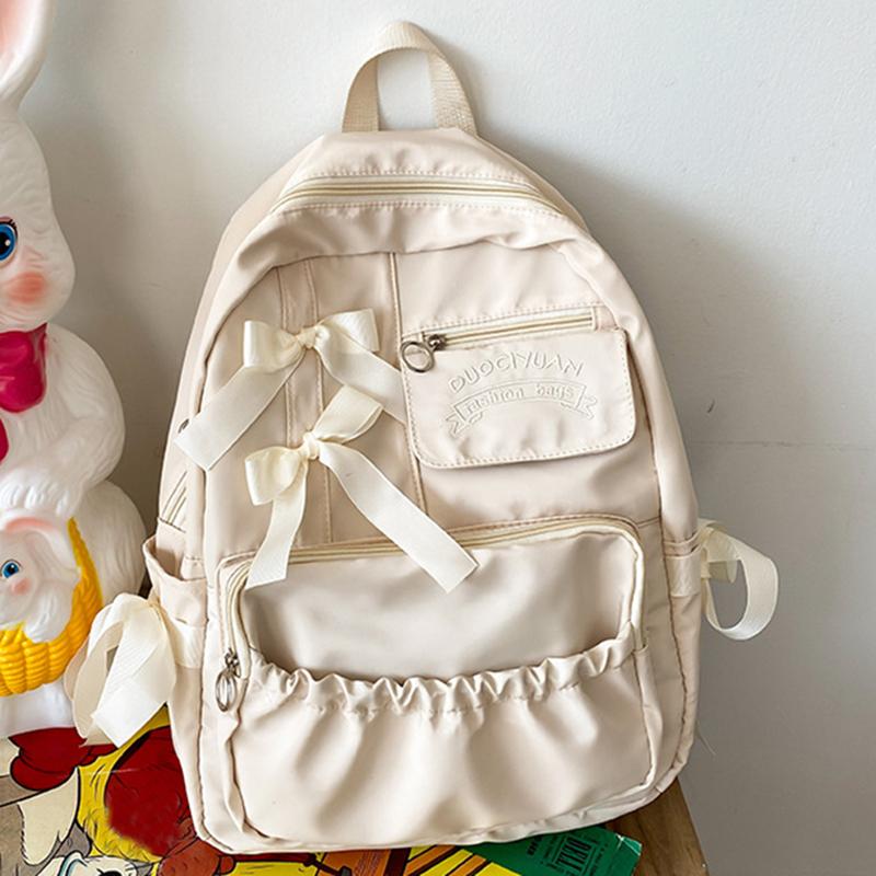 

Backpacks Cute Backpack Women School Backpack for College Students College Style Bowknot Personality Kawaii Bags for Women Girls