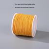 Colorful Core-Spun Elastic Cord for DIY Jewelry & Bodhi Bracelets - Wear-Resistant and Perfect for Knotting
