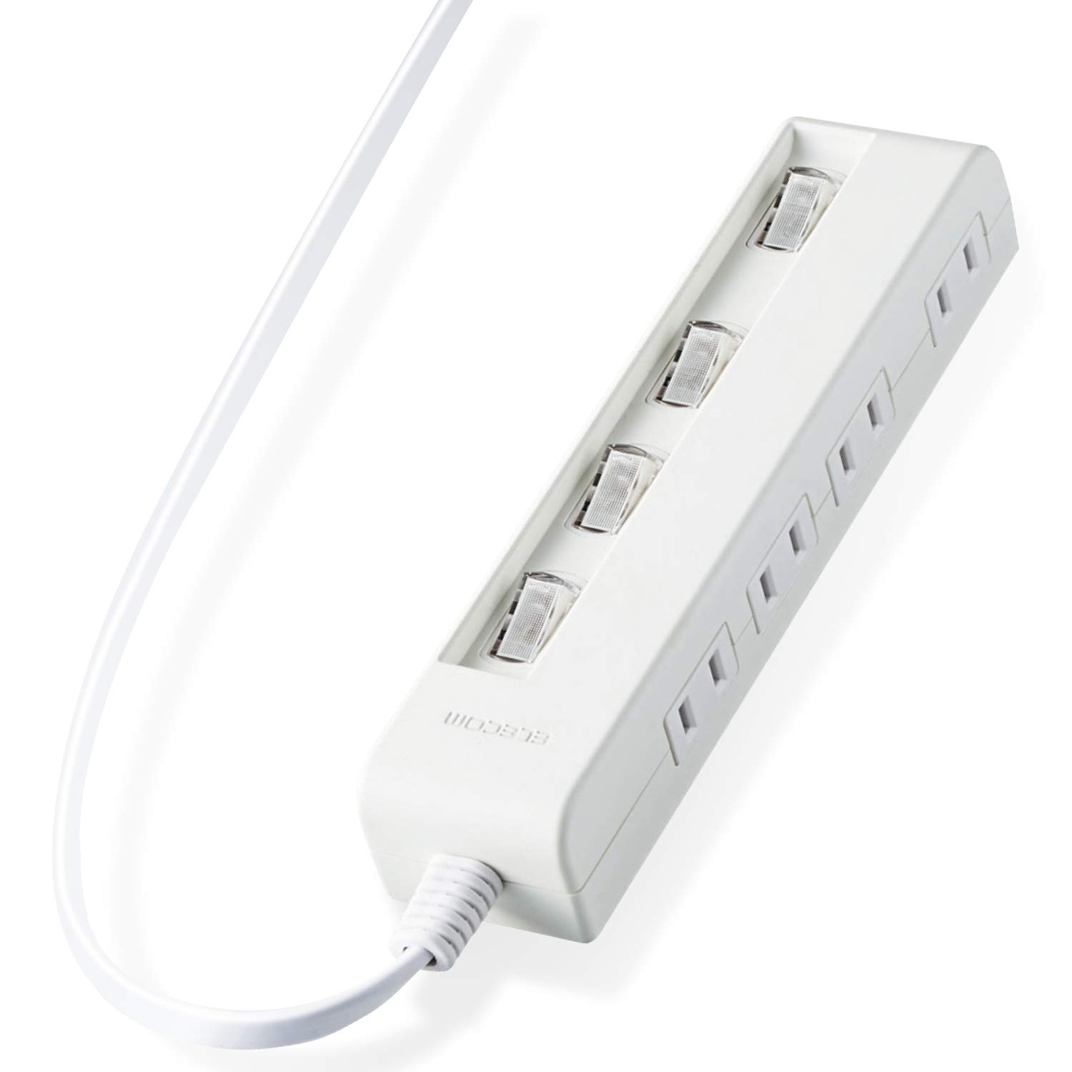 

ELECOM Energy Saving Power Strip with Individual S