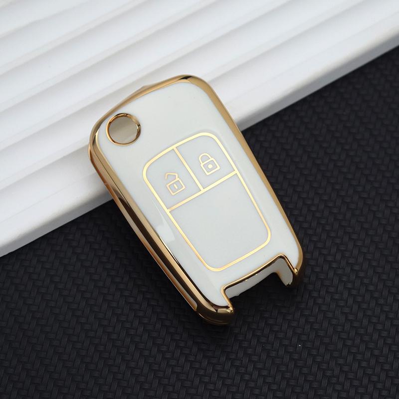 

For Opel Vauxhall Insignia Astra Zafira For Buick For Chevrolet Cruze 2Buttons Tpu Remote Shell Fob Auto Key Case Cover