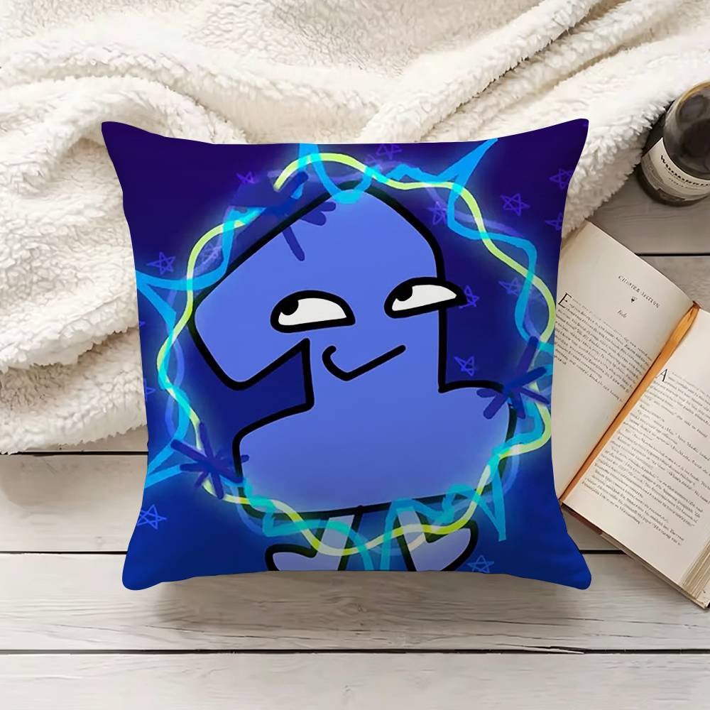 BBattle for Dream IIsland BFDI Pillow Case Living Room Sofa Cushion Cover Suitable For Home Bedroom Room Decoration