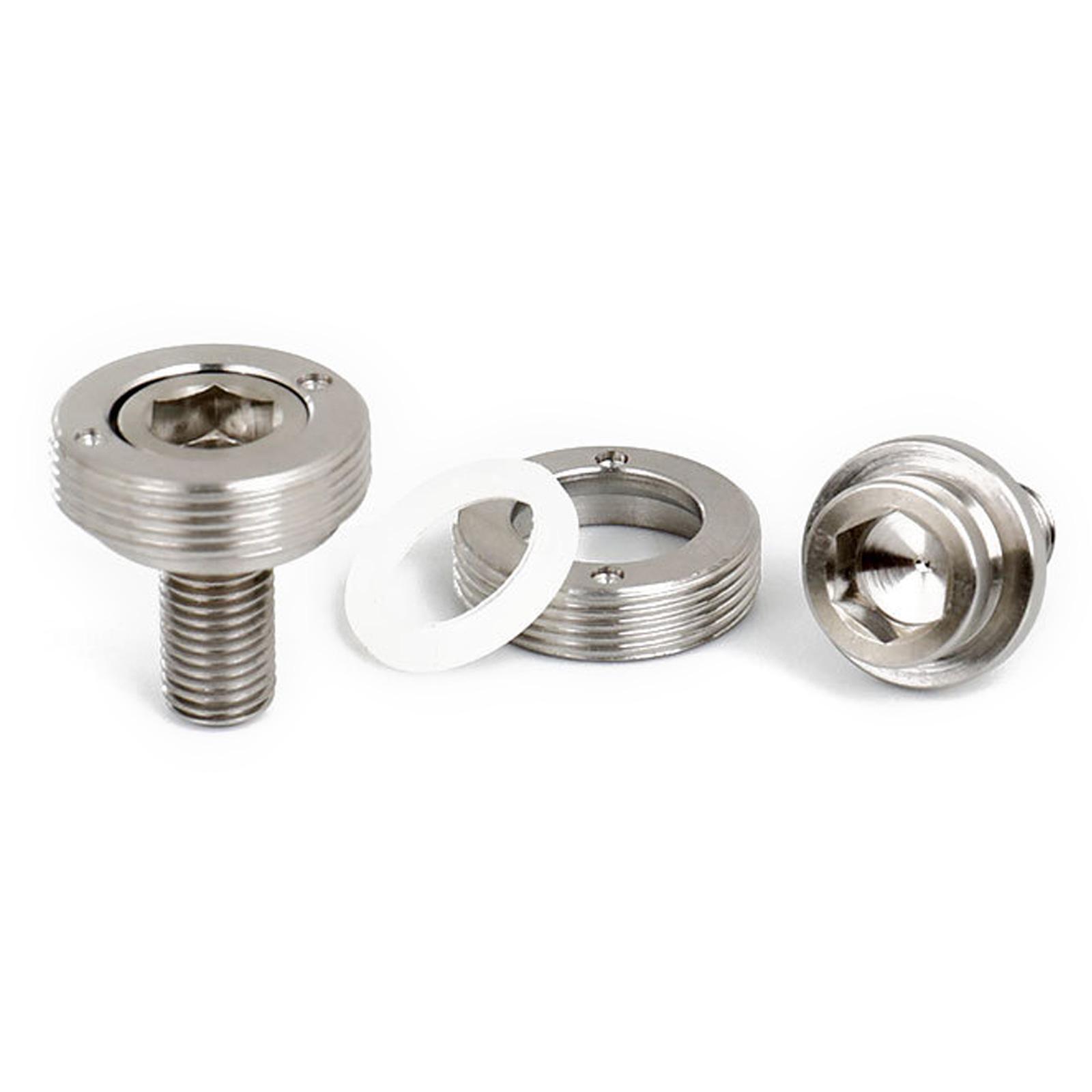 

2Pcs 8mm Thread Screws Waterproof Sandproof Bicycles Crank Screws Inner Hexagon Threaded Screws Screw Lock Bike Bolts разноцветный