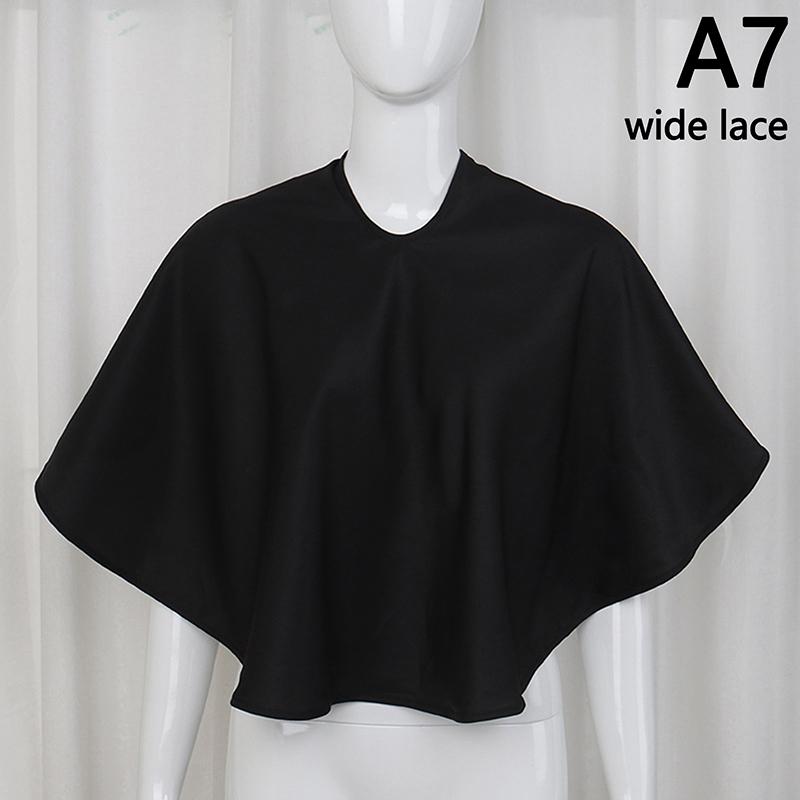 Hair Dye Tools Short Waterproof Hairdressing Salon Barber Hair Cutting Cape Cloth Wrap Hairdressing Cape Barber
