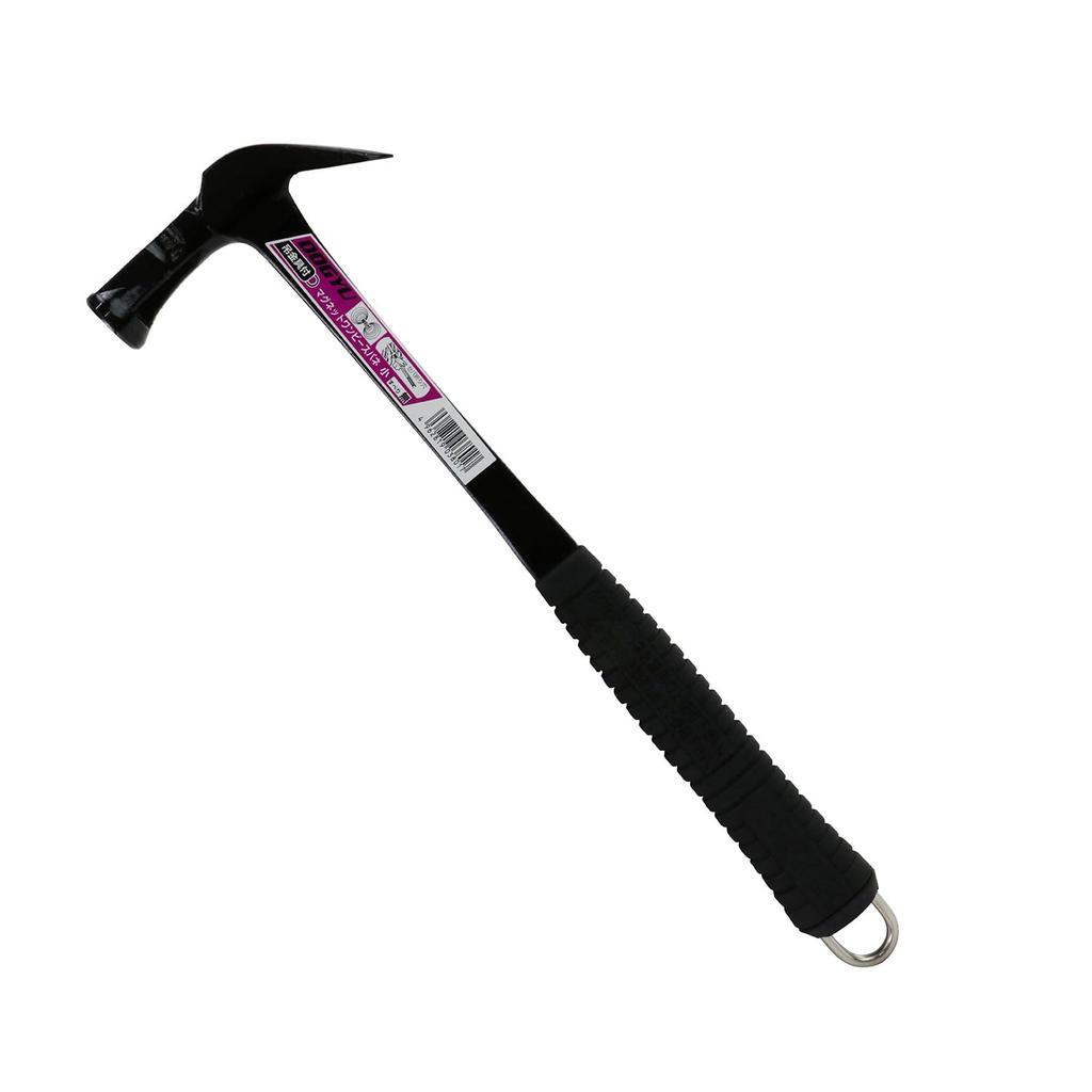 Dogyu Sangyo Magnetic One-Piece Panel with Hanging Bracket, Small, Non-Slip, 27mm Diameter, 415mm Total Length, 03801