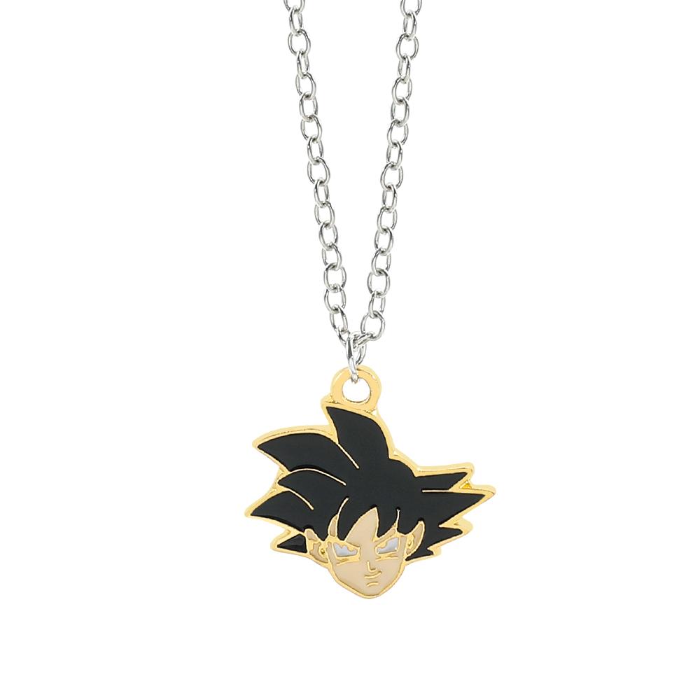 

Dragon Ball Goku Pendant Necklace - Kawaii Japanese Anime Accessory for Fans Unique Neck Chain Gift Idea
