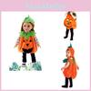 Super Cute Pumpkin Costume Set For Kids Perfect For Halloween Cosplay!