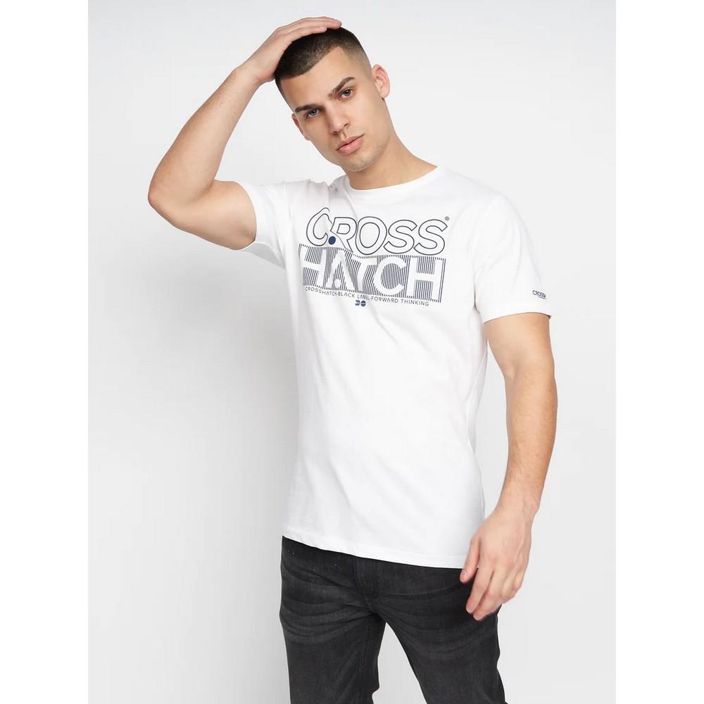 Crosshatch Mens Raynen T-Shirt (Pack of 2)