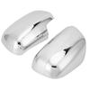 1 Pair Left Right Chrome Door Mirror Cover Rear View Mirror Housing Replacement for RX330 RX350 04‑09