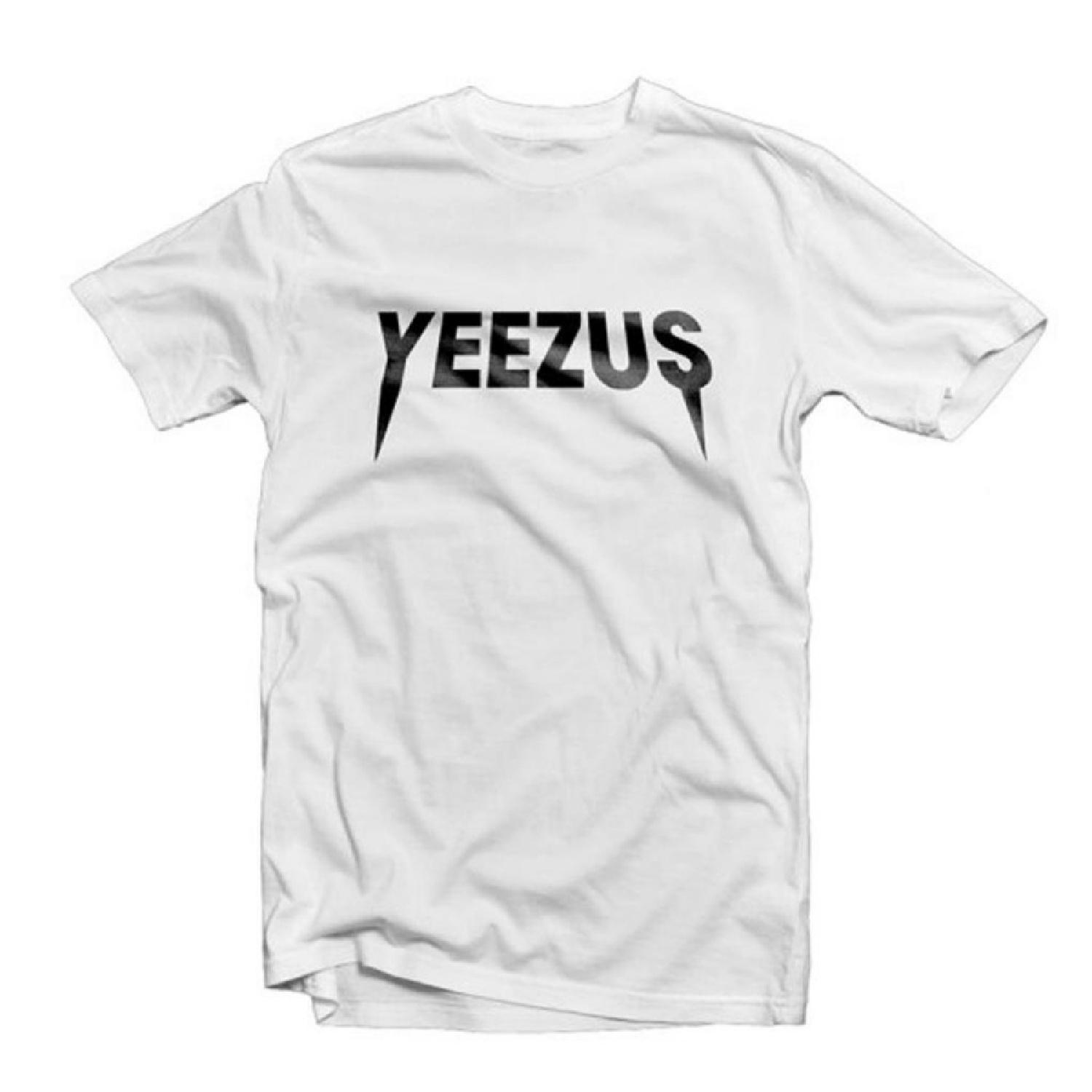 Женская футболка Tsh-Us Yeezus Канье Уэст Тур Концерт Маленькая Белая XXXXXL белый