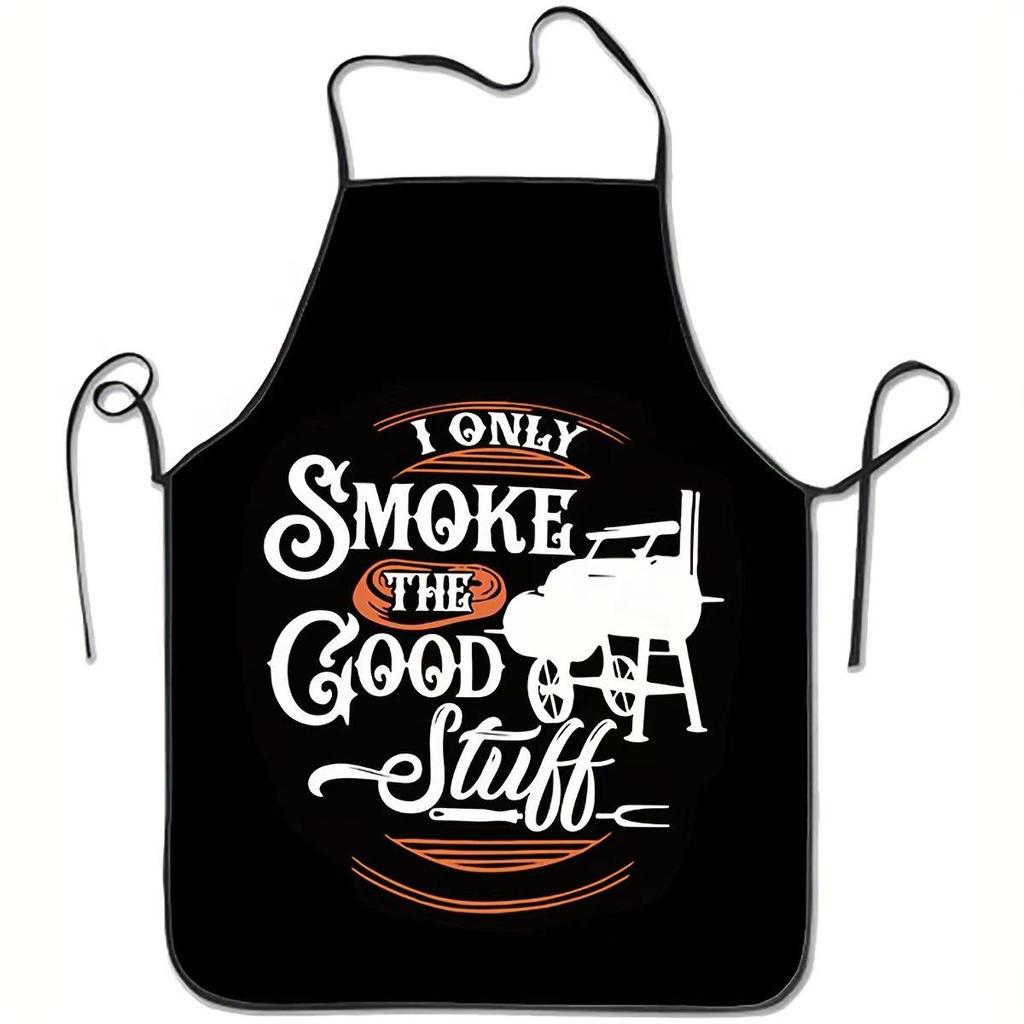 Kreativní zástěra na grilování se zábavnými potisky - Xiyin Household