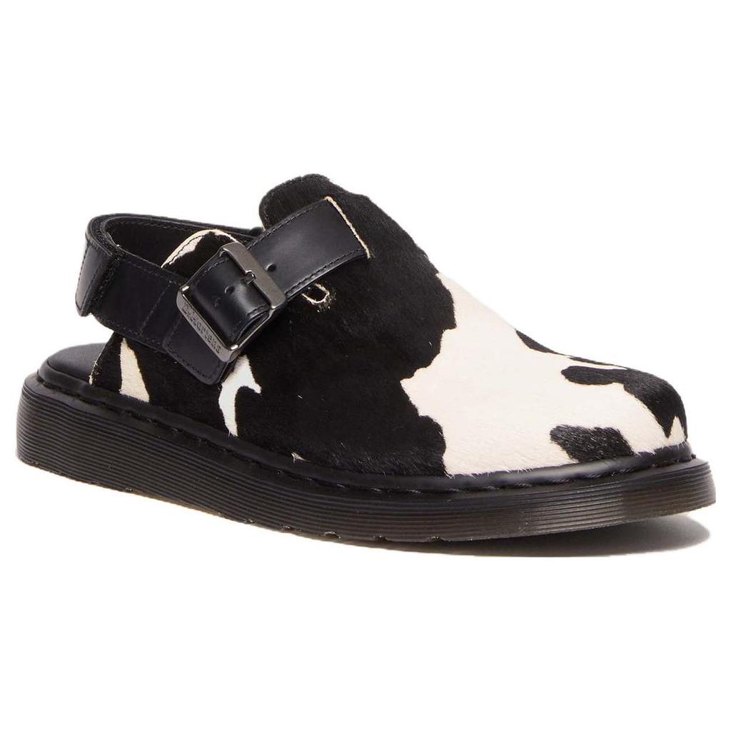 Dr. Martens Round Toe Casual Shoes Women Shoes Black White 31513009