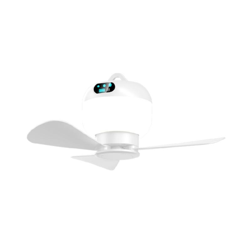 

USB Rechargeable Cordless Camping Fan Portable 6000mAh Tent Ceiling Fan with Light Hanging Fan for Outdoor Tent Canopy белый