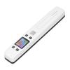 Portable Photo Scanner HD Color Screen Document Scanning Device for Home School Office Built In Battery White