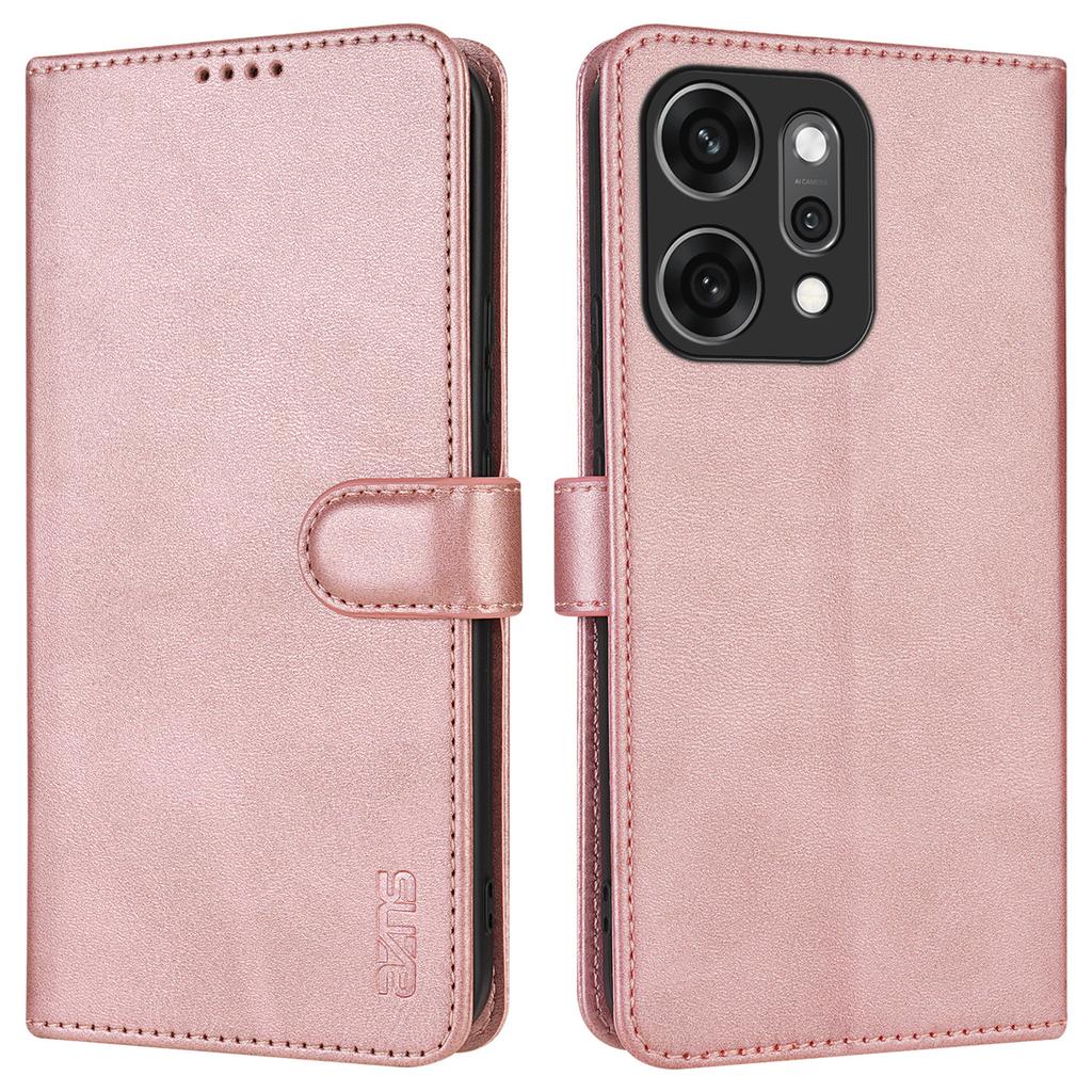 AZNS For Oppo Reno14 Pro 5G (Global) Case PU Leather Wallet Phone Cover