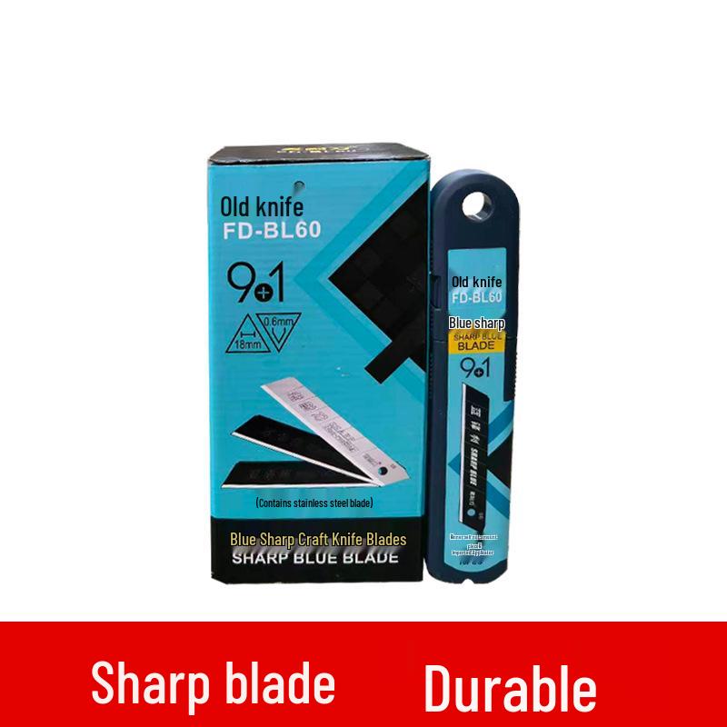 Нож Woodpecker FD-BL60 Blue Sharp: Прочное лезвие для старых обоев и резки бумаги