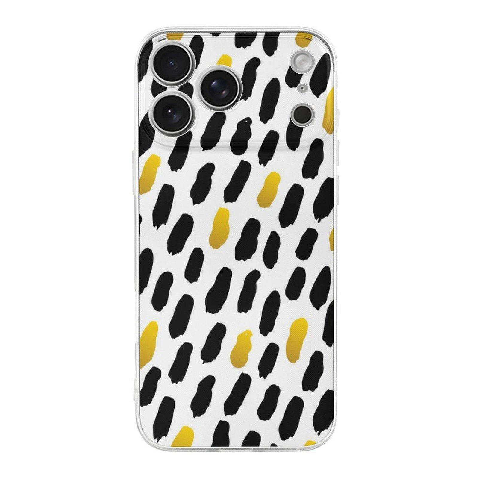 

1 Pack For iPhone 17 Series TPU Phone Case Anti-Fall Slim Transparent Design, Daily Protection IPHONE-17ProMax белый