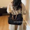 2025 New Canvas Shoulder Bag Simple Fashion Tote Bag Women Oblique Span Large Capacity Portable Popular Shoulder Bag