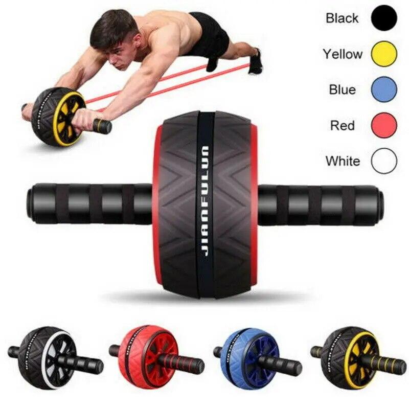 Abdominal Wheel Roller Ab Übung Core Taille Muskel Bodybuilding Training Workout Fitness Trainingsgeräte