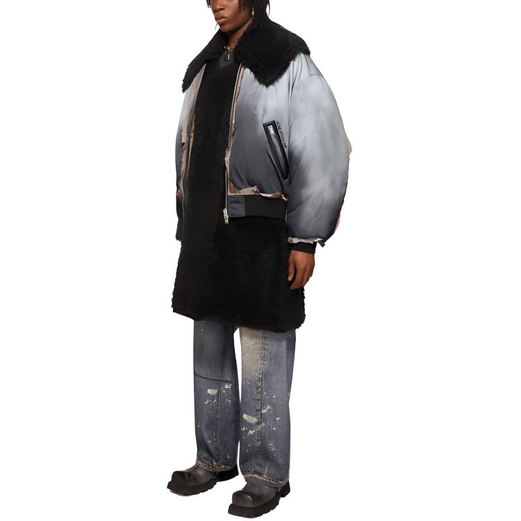 Acne Studios Distressed-effect Bomber Jacket B90786-BM0