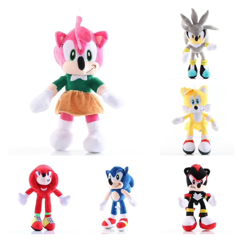 Super Soft Sonic Hedgehog Plush Toy 12 Inch Adorable Stuffed Animal For Kids