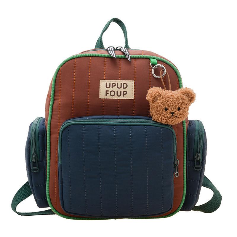 Charming Cute Canvas Backpack For Boys And Girls Comfortable Lightweight Design Perfect For Kids