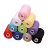 Sewing Thread No. 60, Mixed Colors, Set of 10, for Ordinary Fabrics, Approximately 1350m Each