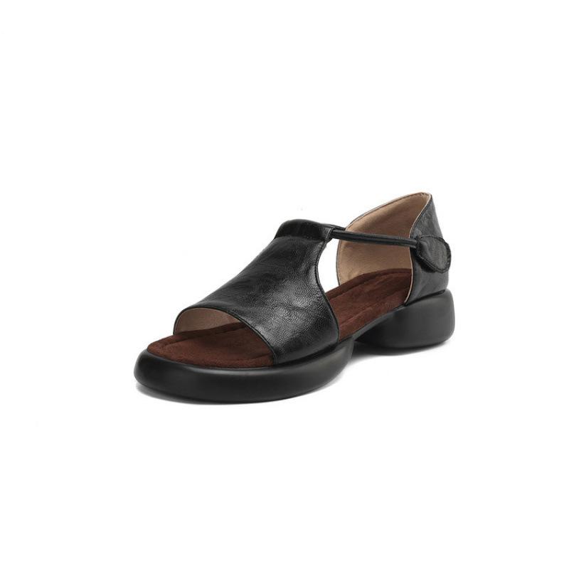 New women's one-pedal sandals casual beach sandals solid silver comfortable rubber sole large and small size women's shoes