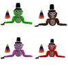 Popularna Pluszowa Zabawka Gorilla Tag Z 2 Czapkami i Gałęzią Drzewa 28cm Czarna Małpa