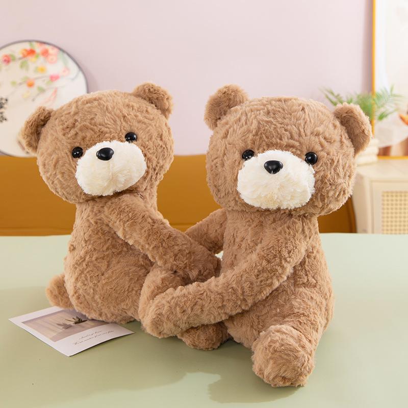 Couple Hugging Pig & Bear Plush Toy Figure - Cute Doll for Qixi Festival & Valentine s Day 30 cm