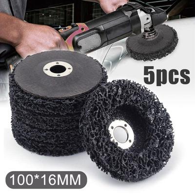5pcs 100x16mm Black Grinder Wheels Rust Paints Removal For 100mm Angle Grinders