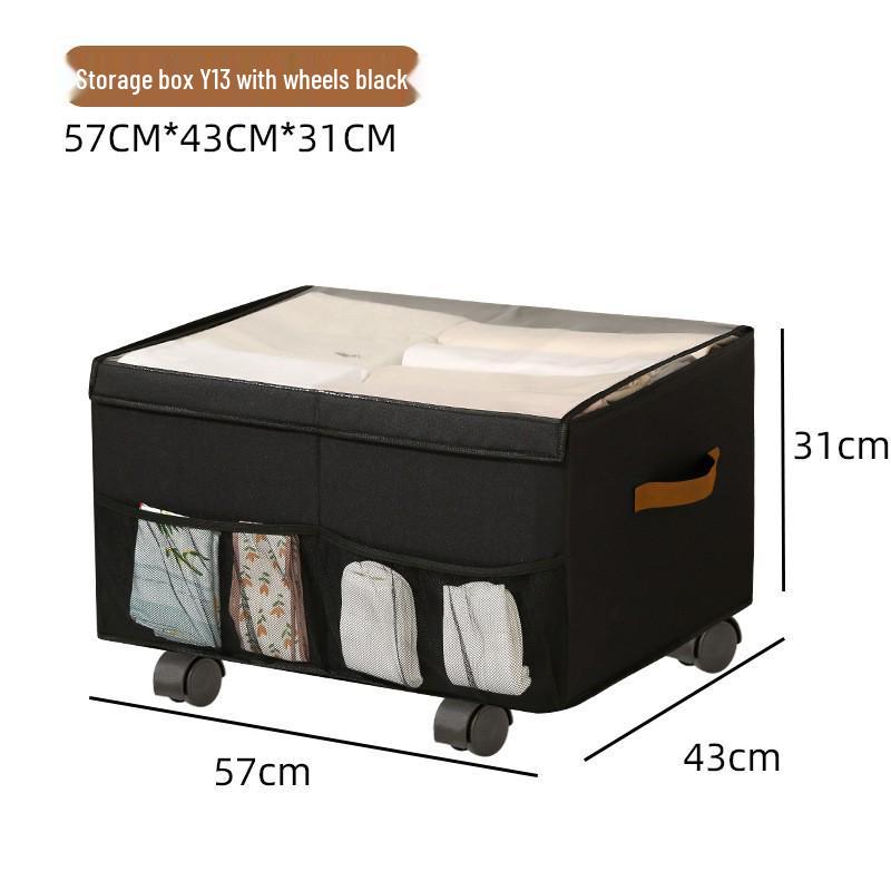 Borsa Pieghevole Antipolvere e Impermeabile da Sottoletto per Trapunte – Soluzione Visibile e Multifunzionale per Dormitori