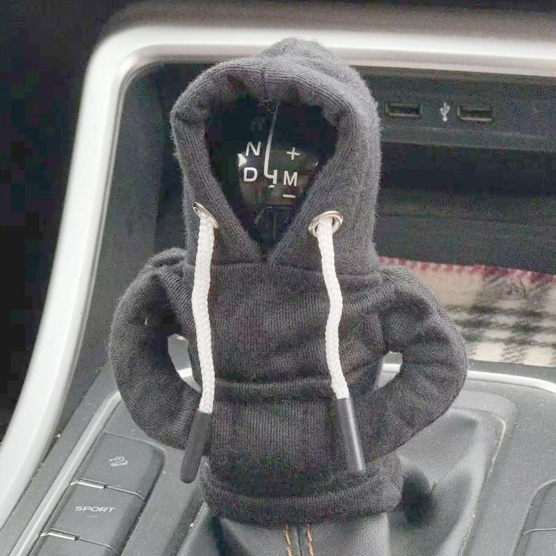 Schalthebel Mini Hoodie Abdeckung Schalthebelabdeckung Schalthebel Dekoration Passt Manuell Automatik Universal Auto Schalthebel Innendekor