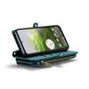 For Google Pixel 10 Pro/10/9 Pro/9 Leather Case CASEME C36 Zipper Multiple Card Slots Phone Cover with Straps