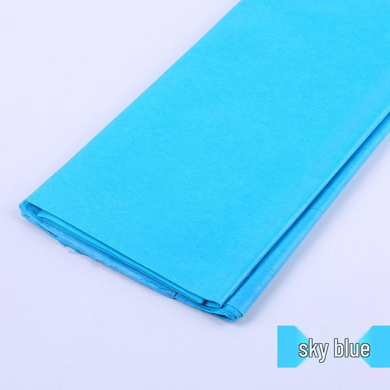 Hârtie de mătase colorată DIY de 14g pentru proiecte handmade și ambalare