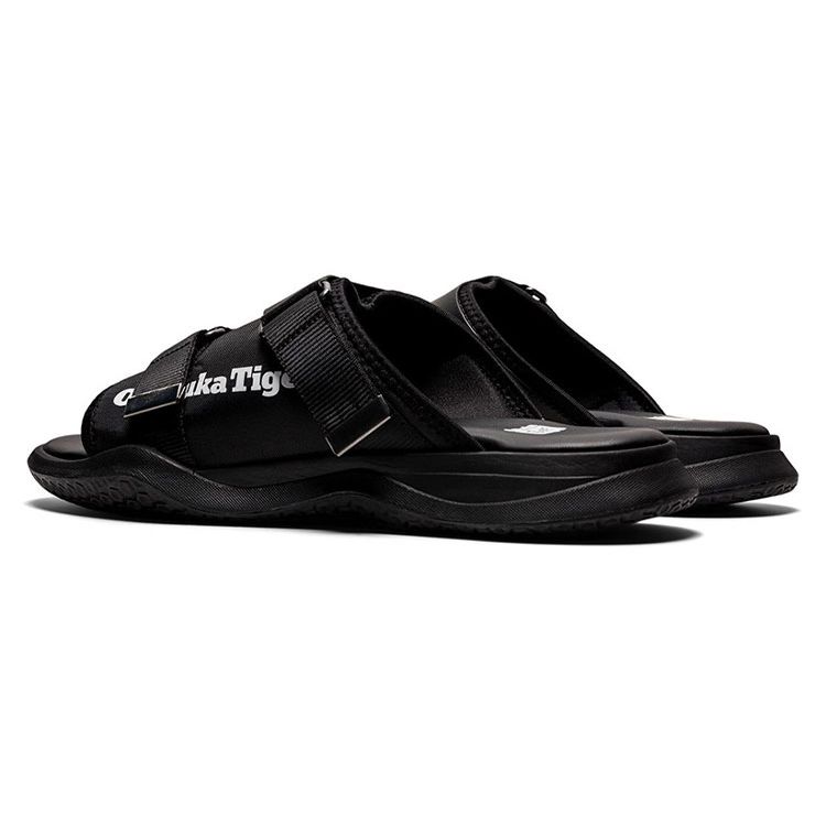 ONITSUKA TIGER Ohbori Slider 2.0 Comfortable Casual Non-Slip Slide Sandals Unisex Sandals Black 1183B499-001