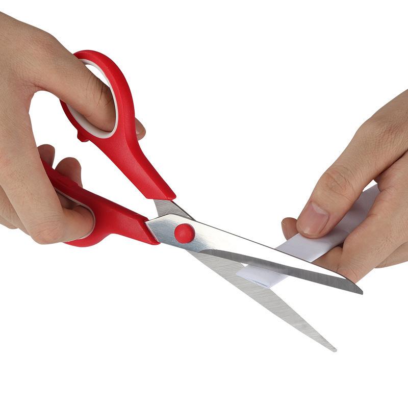 6color Office Scissors,Stainless Steel Scissors Anti Rust,Handmade Paper Cut Diy Domestic Office Student Use,ZS-18