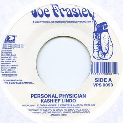 7-Zoll Schallplatte KASHIEF LINDO - Personal Physician VPS9093 Joe Frasier 2007 US Reggae, Ska & Dub Gebraucht