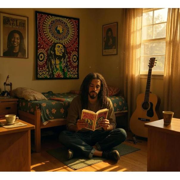 Third Eye Export Cotton Bob Marley Poster One World 42x30 – Hippie Decor Wall Hanging For Bedroom Wall Decor | Boho Tapestry | Boho Aesthetic Bob