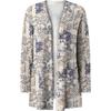 GMXIA Autumn Women's Print Cardigan Long-sleeved Casual Coat