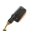 Turn Signals Easy to tall Motorcycle Turn Signals Black Tinted Front Rear Scooter Quad Moped 12V Blinker Lights