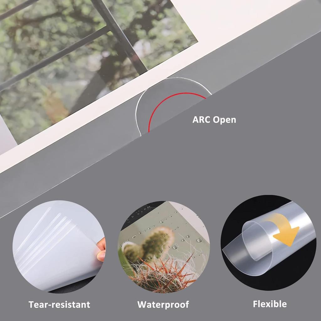 Clear Document Folder Copy Safe Project Pockets fits 8.5x11 Letter Size US Paper,10/30/50/100Pack L-Type Plastic Clear Paper Sleeves Protector Resume