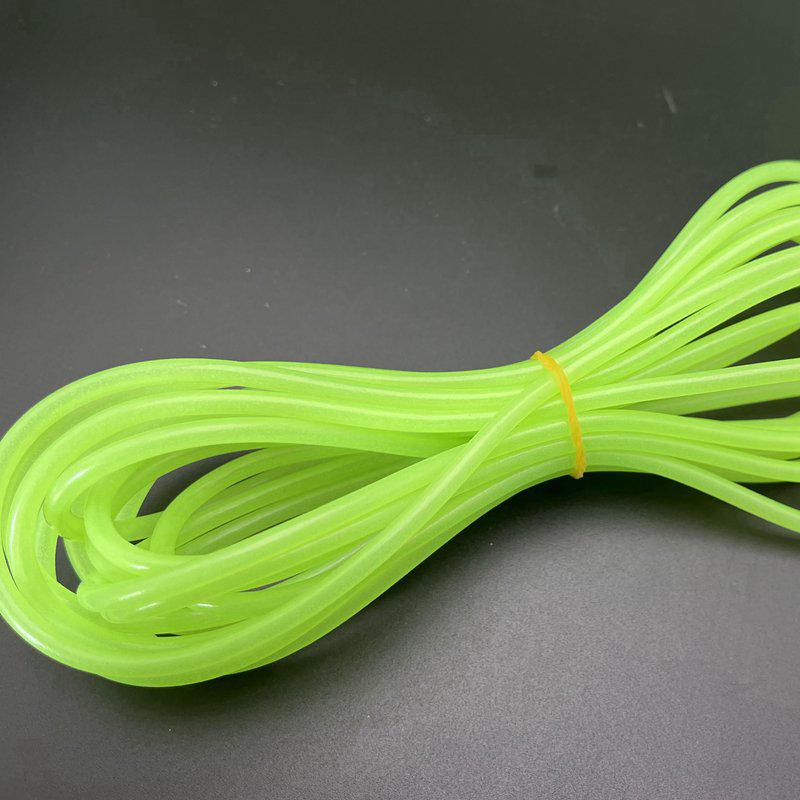 Ljusande Silikon Fiskeutrustning: Bettåliga Tänger, Trasselfria Gummislangar, Snörkrok och Förtjockat Spö för Havs- och Vildmarksfiske