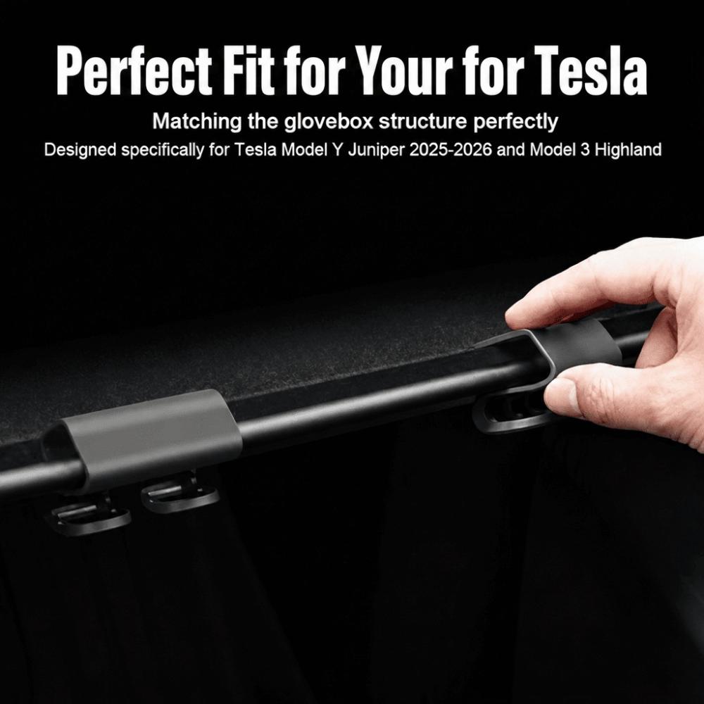 ABS Glove Box Hooks Non-Slip Storage Rack Clip Durable Bag Hooks for Tesla Model 3 Model Y Car
